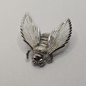 Late 60's, early 70's Monet bee brooch